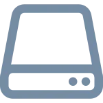 Harddisk SVG Icon
